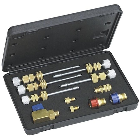 Mastercool Mastercool MSC-58490-YF Universal AC Valve Core Remover & Installer - Black MSC-58490-YF